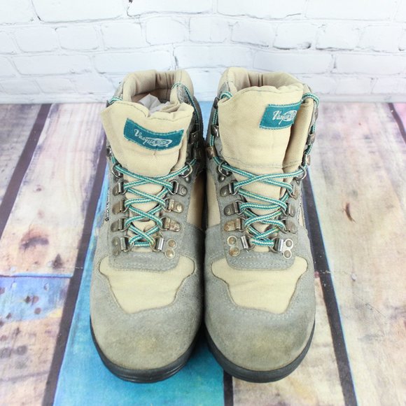 Vasque Clarion '88 GTX Gray Suede Hiking Ankle Boots Shoes Size 9.5 - Picture 6 of 10